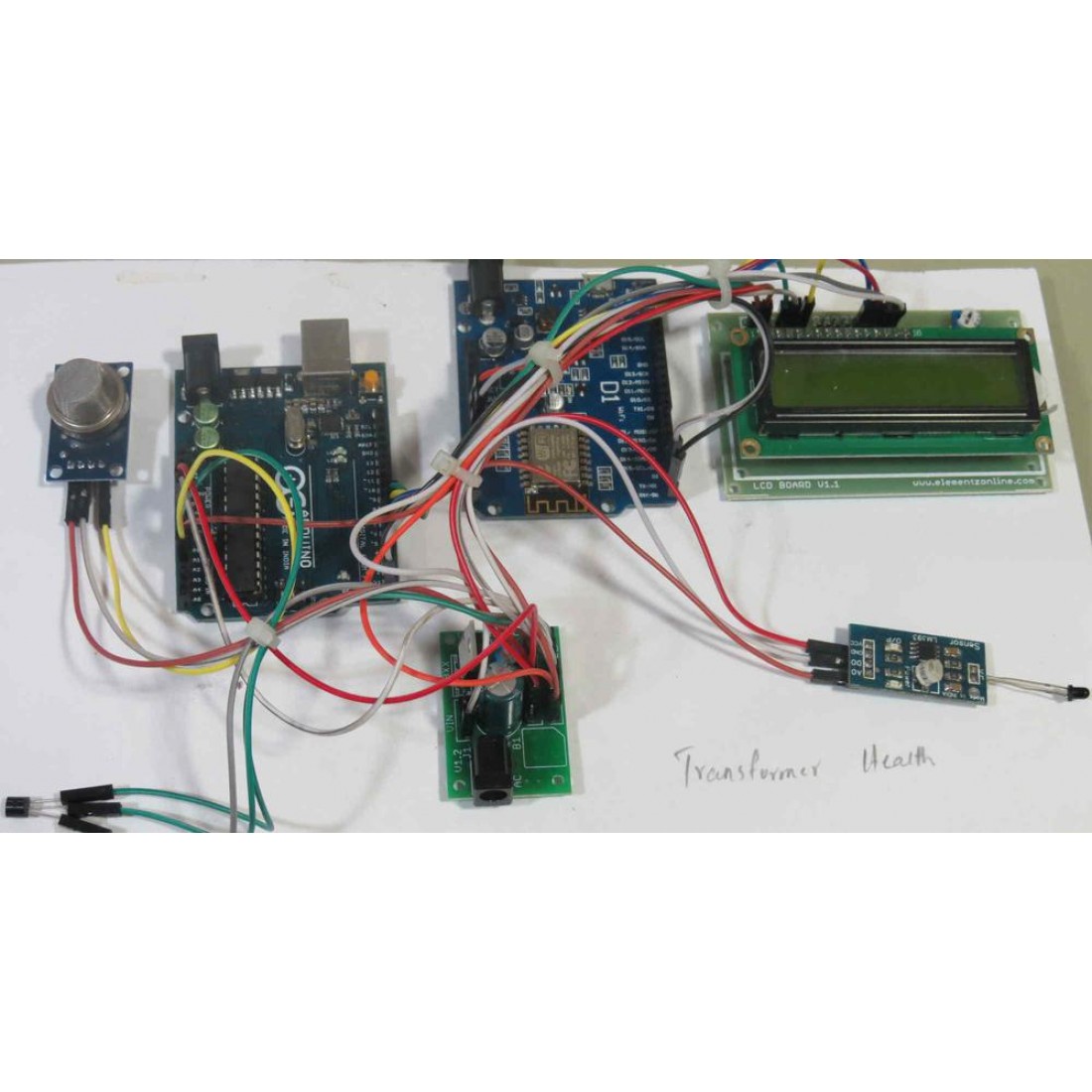 Buy IoT Based Transformer Health Monitoring Using Arduino ...